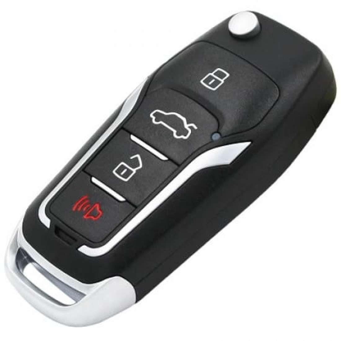 Ключ KeyDiy KD B12-3+1 в стиле FORD (с кнопкой тревоги) - диагностическое оборудование