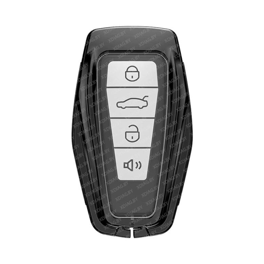 Ключ Geely ID4A 433 MHz с кнопкой тревоги - диагностическое оборудование