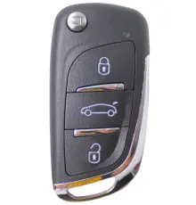 Ключ Key Diy NB11-3 в стиле Peugeot, Citroen и DS